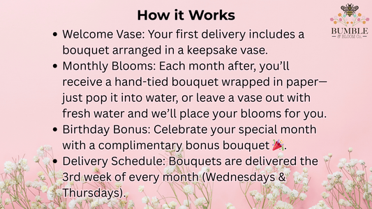 The Bloom Club: Flower Subscription