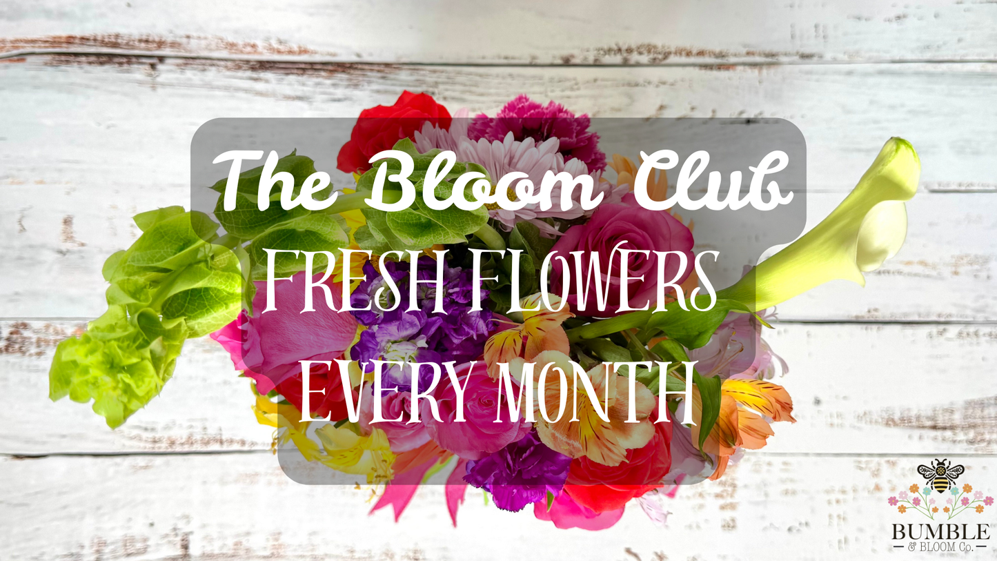 The Bloom Club: Monthly Flower Subscription