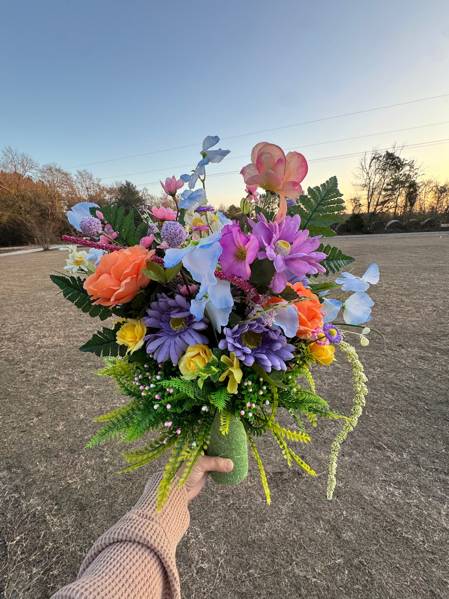 Custom Gravesite Memorial Arrangements