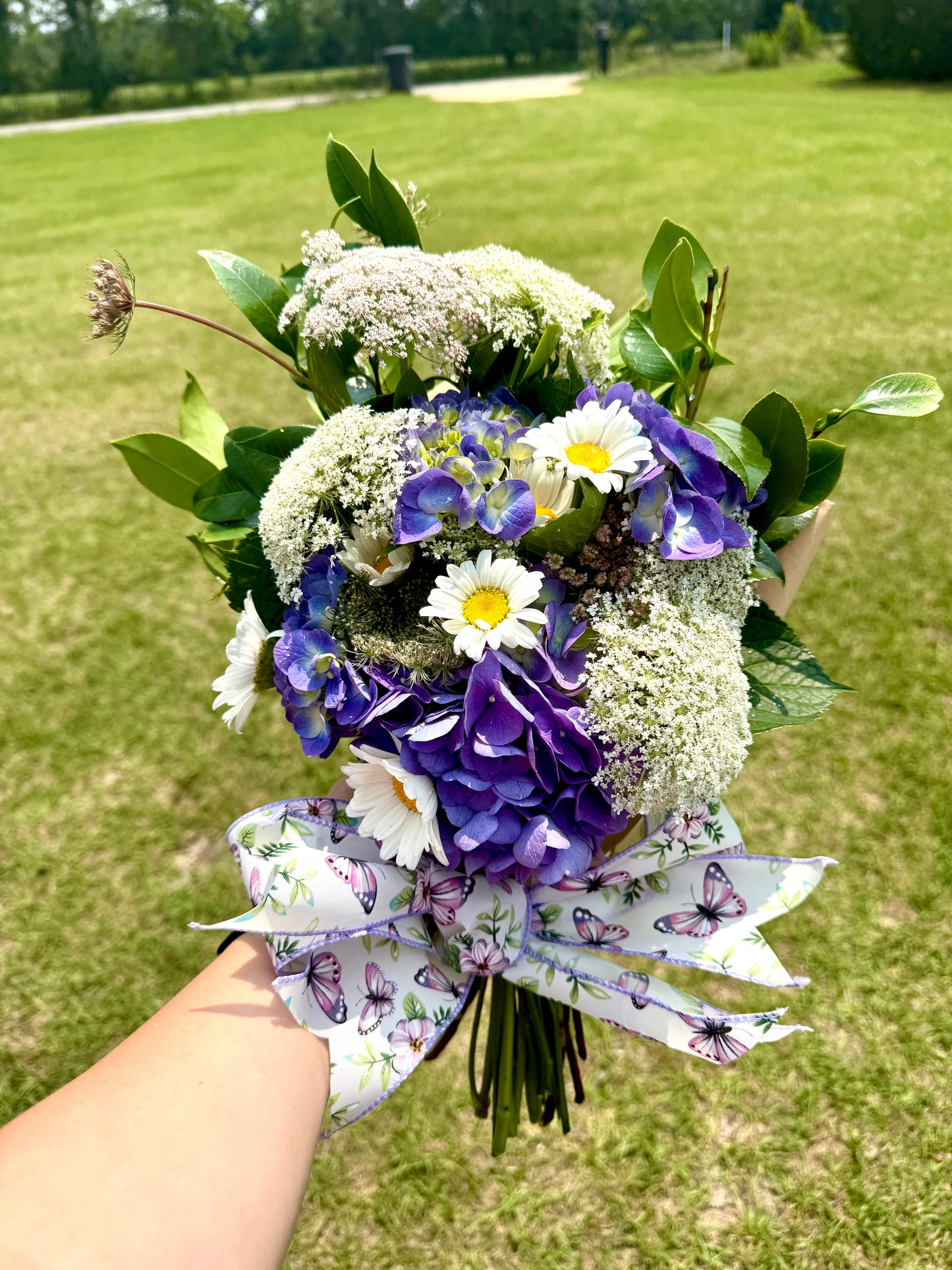 Graduation Wrapped bouquets