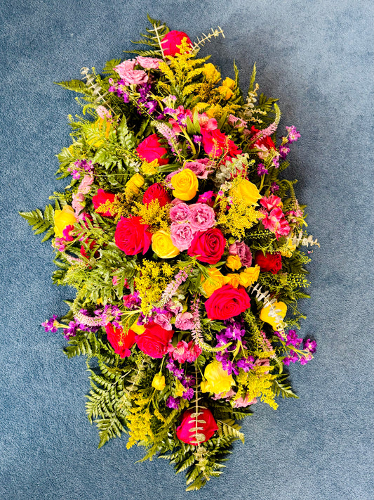 Celebration of Life Casket Spray