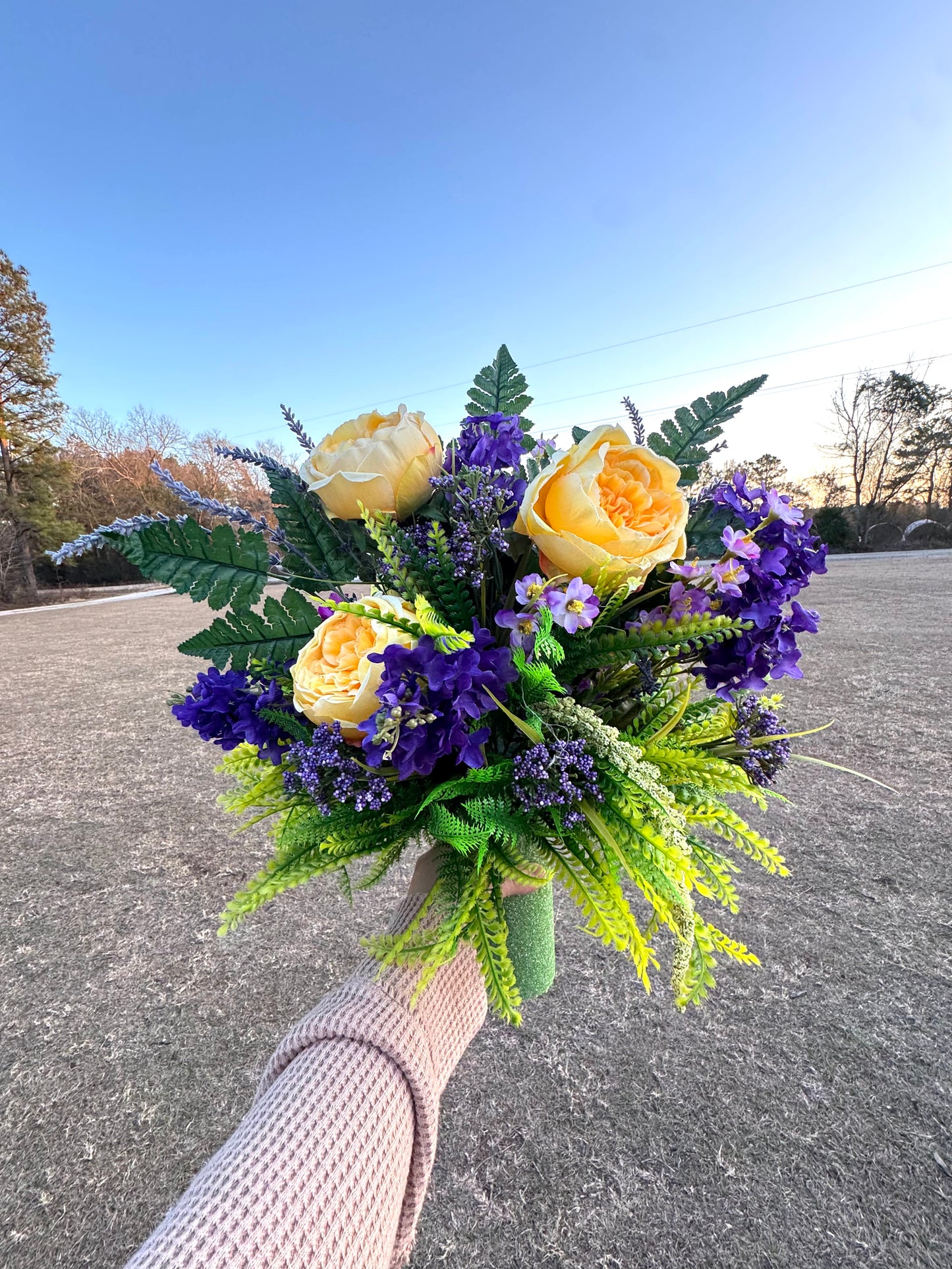 Custom Gravesite Memorial Arrangements