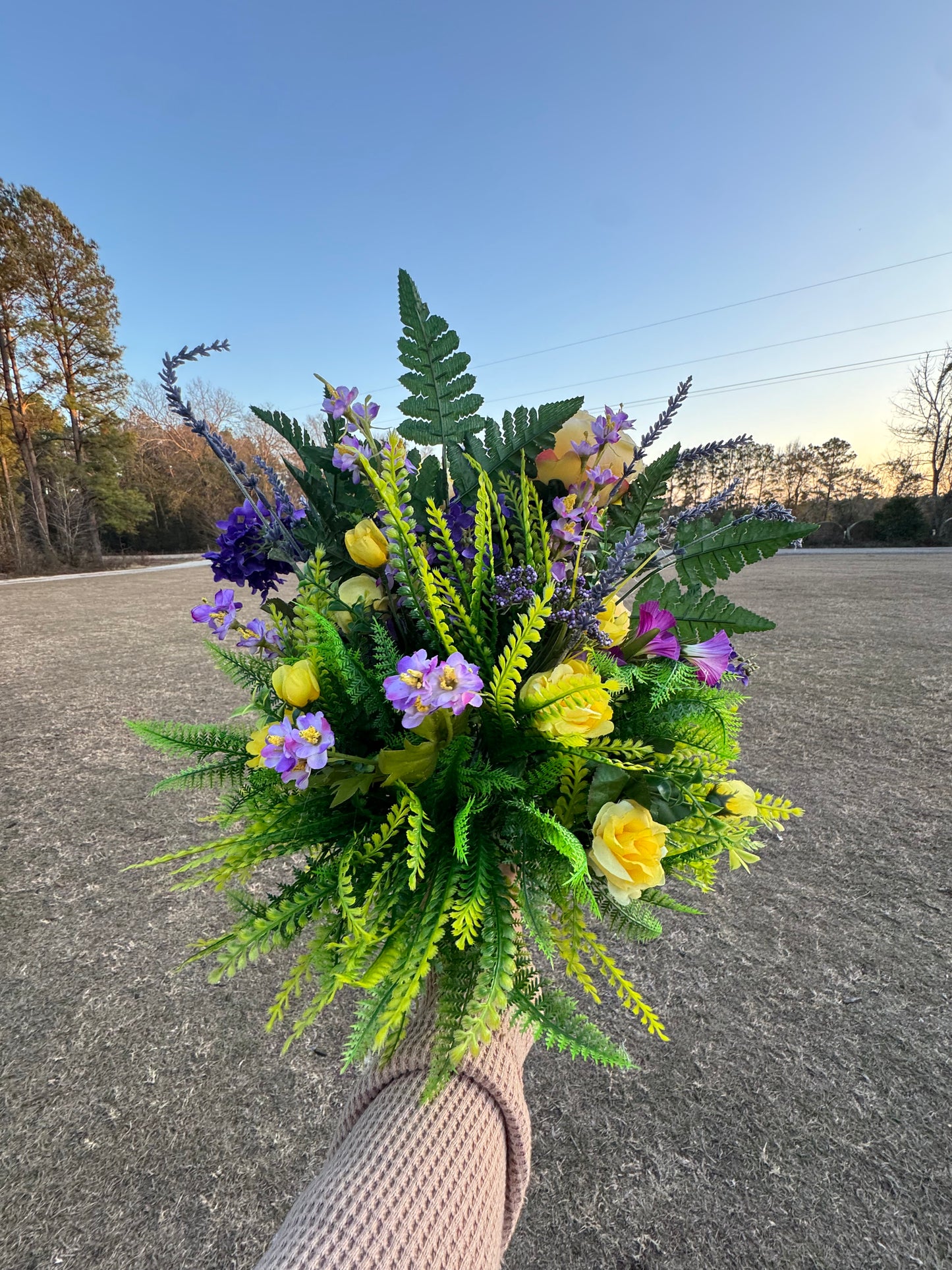 Custom Gravesite Memorial Arrangements