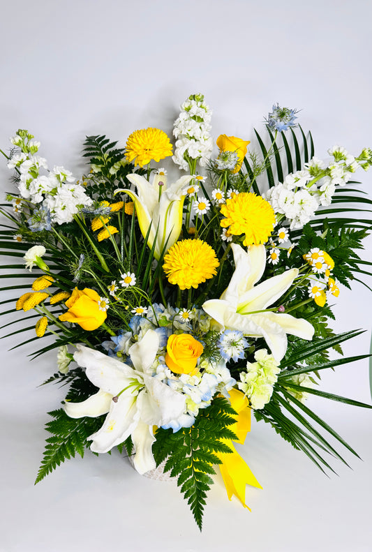 Garden Style Sympathy Arrangement | Orangeburg County, SC
