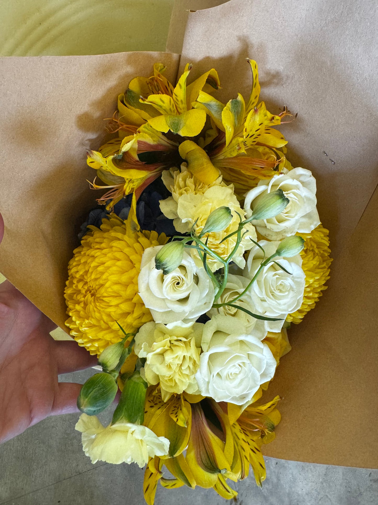 Graduation Wrapped bouquets