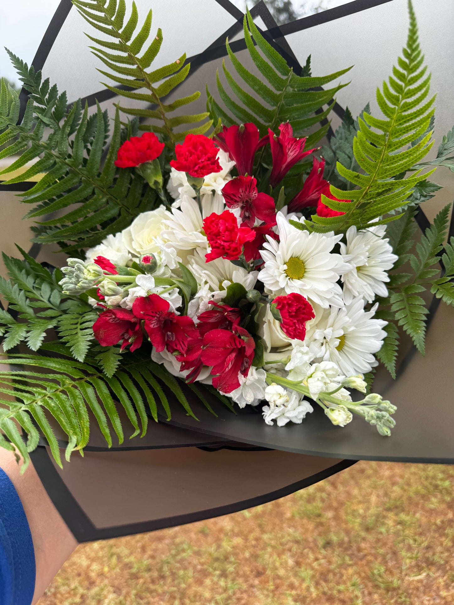 Graduation Wrapped bouquets