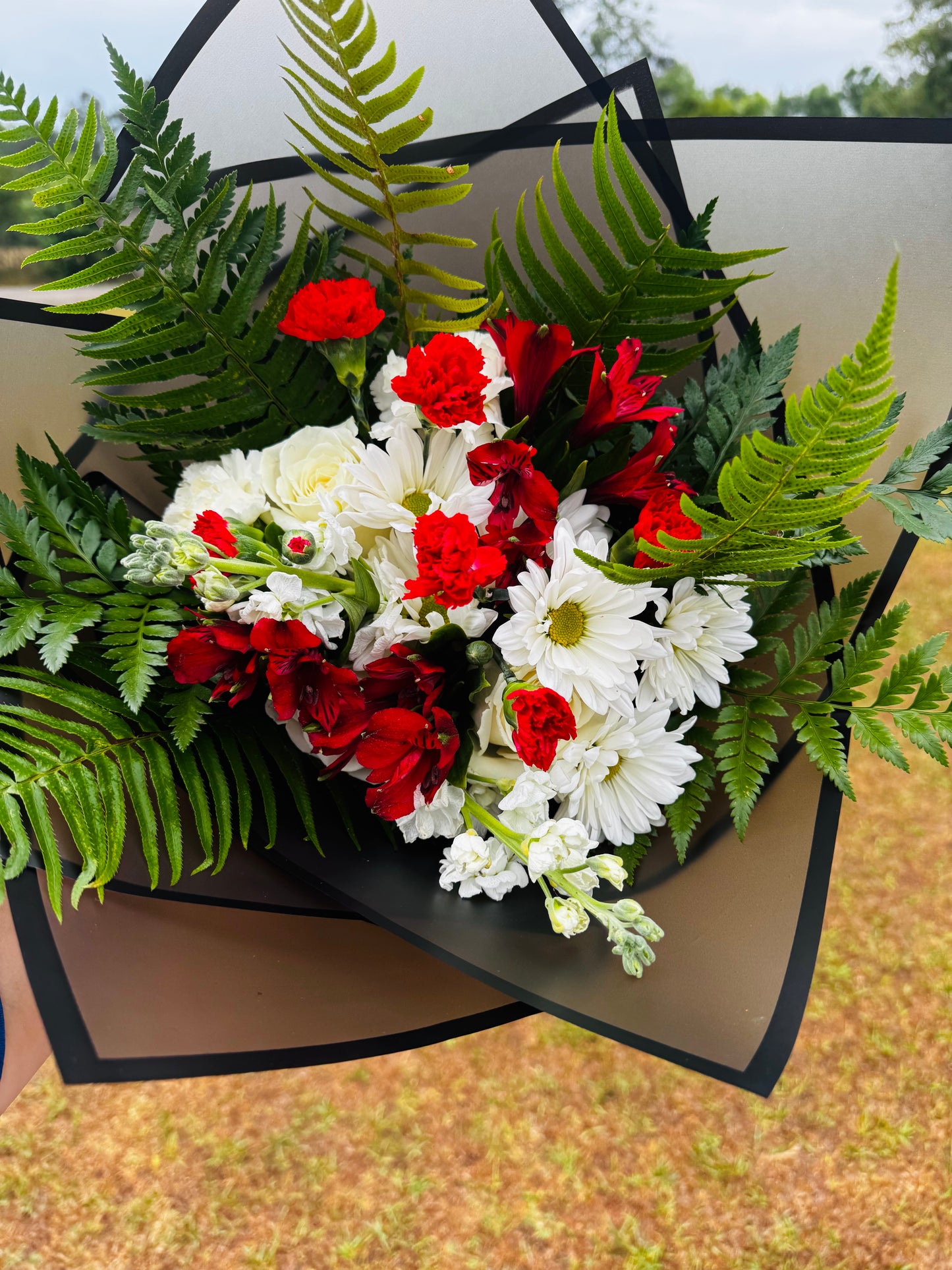 Graduation Wrapped bouquets