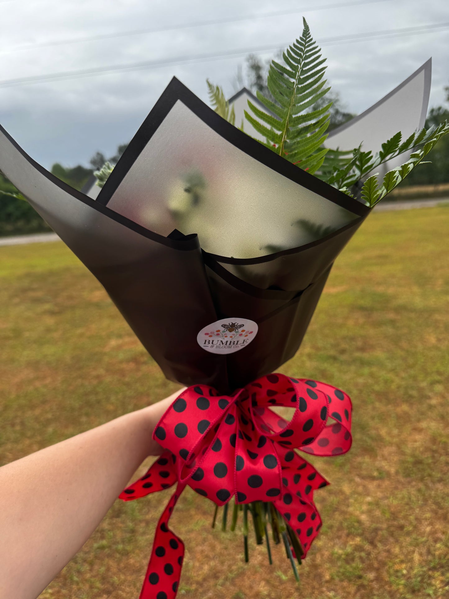 Graduation Wrapped bouquets