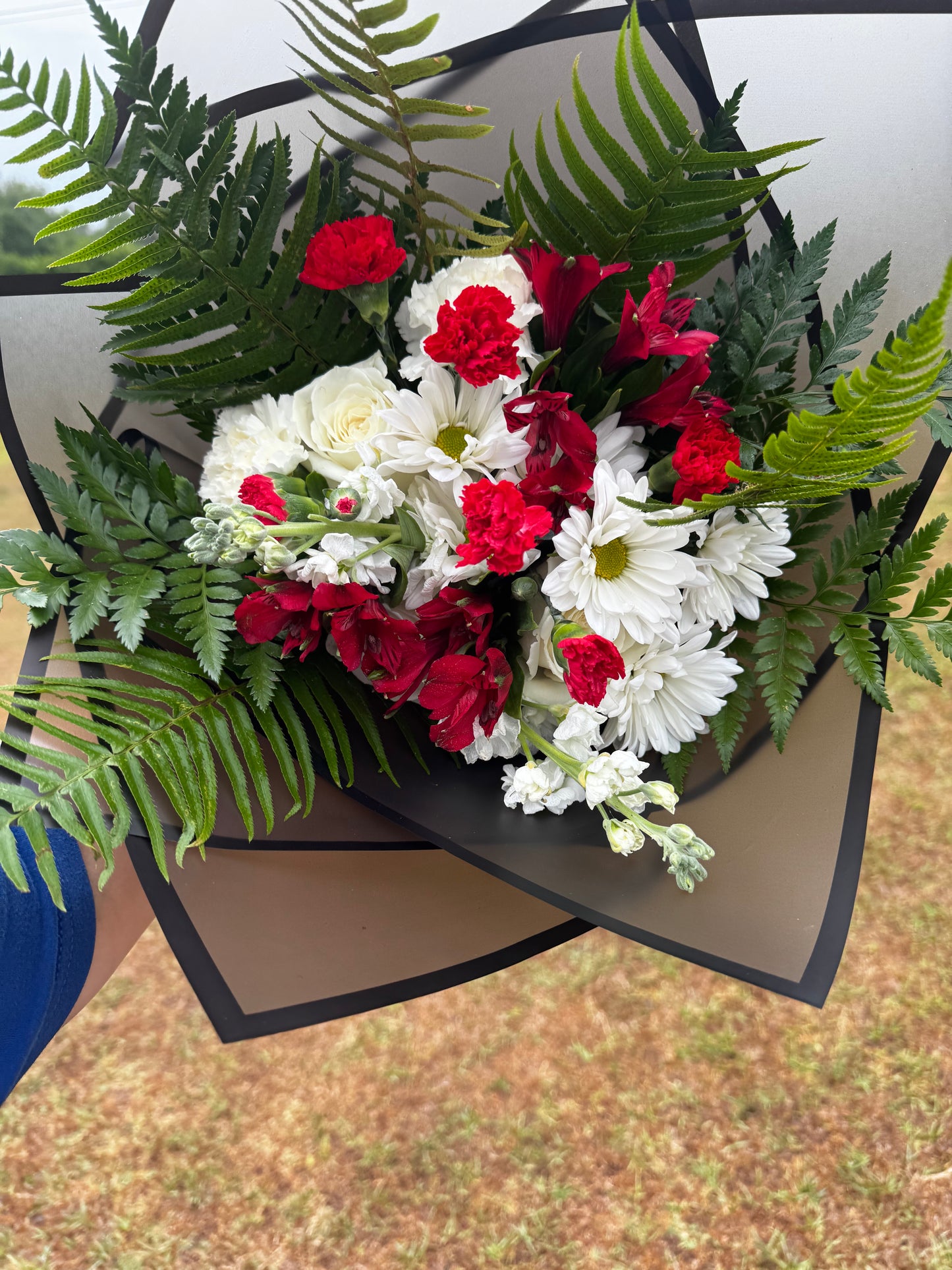 Graduation Wrapped bouquets