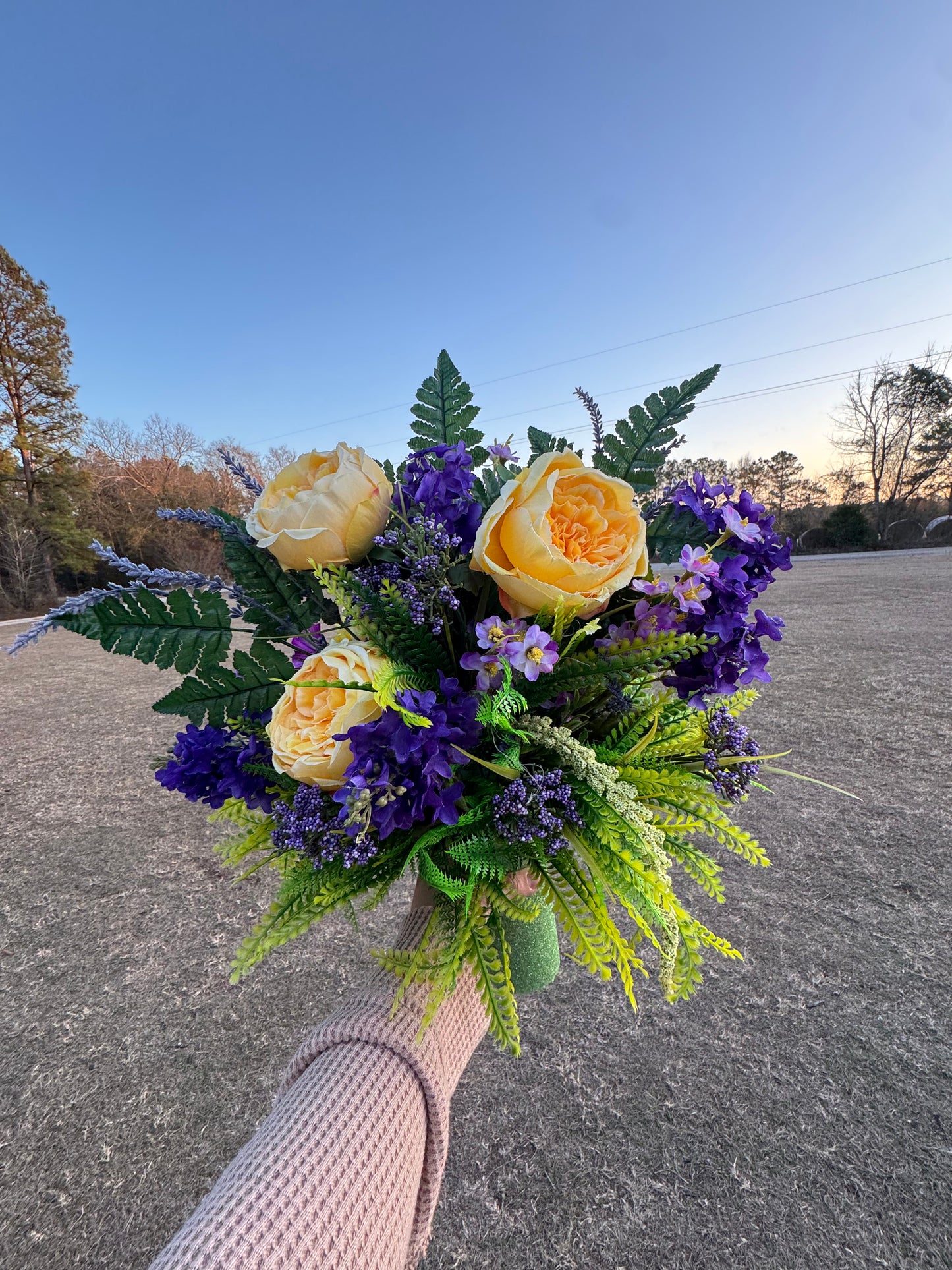 Custom Gravesite Memorial Arrangements