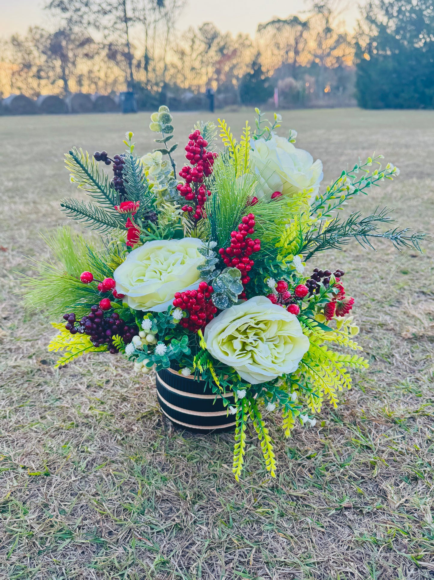 Custom Gravesite Memorial Arrangements