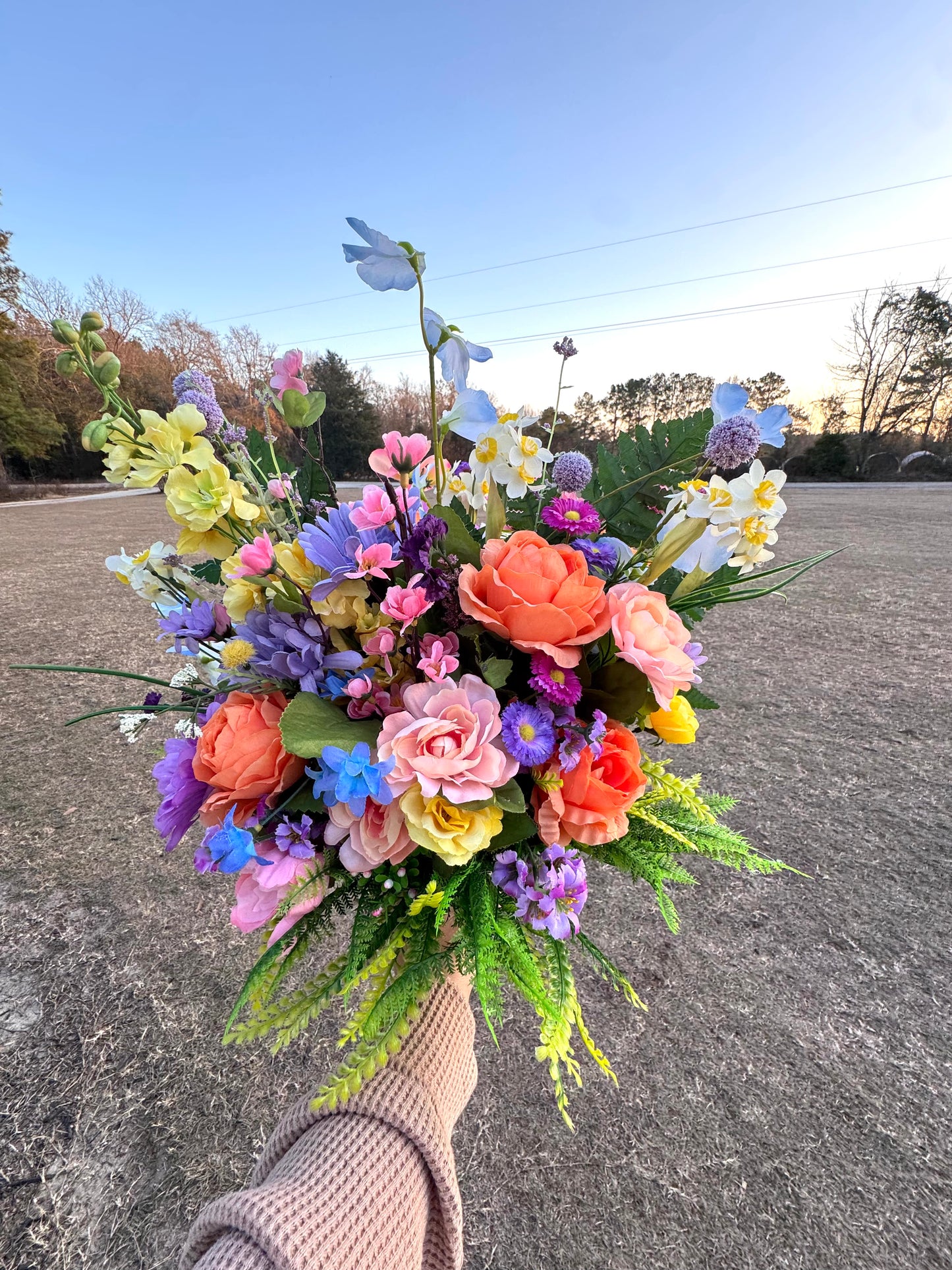 Custom Gravesite Memorial Arrangements