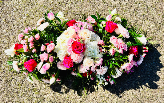 Casket Spray Arrangement | Funeral Flowers Neeses, SC & Surrounding South Carolina Communities